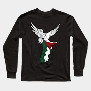 Palestinian Bird Palestinian Flag Palestine Long Sleeve T-Shirt